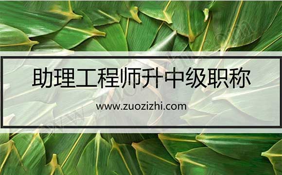 助理工程师转中级职称