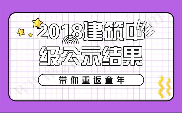 2018年中级工程师公示结果