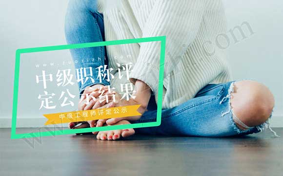 工程师评定公示