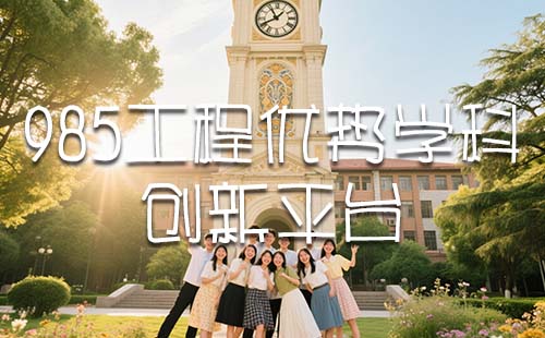 小985 985工程优势学科创新平台