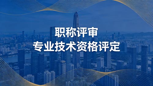 职称评定 办职称